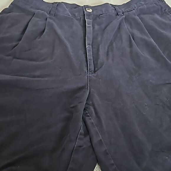 R&R Classic Men's Cotton Shorts Navy Blue Size 32 - Picture 15 of 16